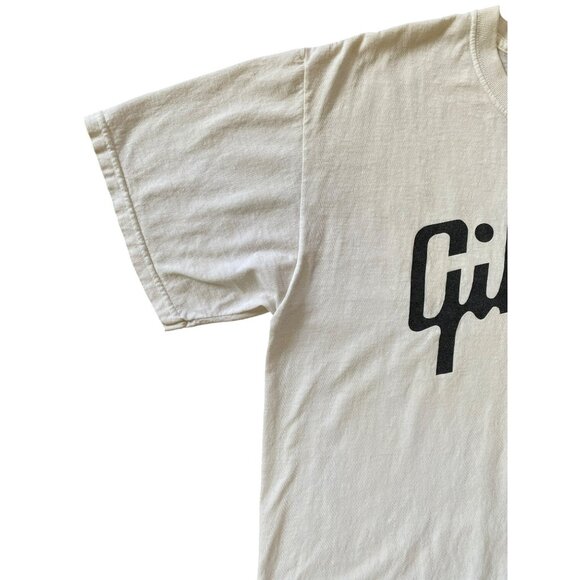 Vintage JERZEES Gibson Guitar ONKYO Stereo T shirt Mens M L 1990s Y2K RARE! - Picture 3 of 9